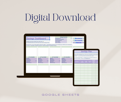 Savings Tracker – Track & Visualize Your Progress