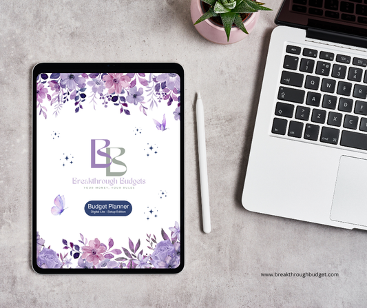 Breakthrough Budgets™ 6-Month Interactive Digital Planner