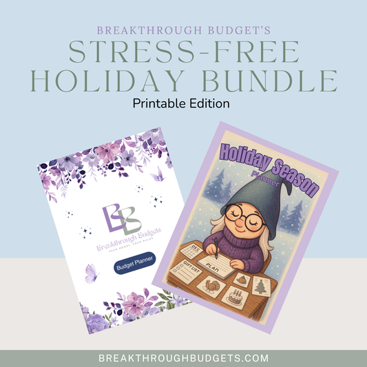 Stress-Free Holiday Bundle - PRINTABLE Edition