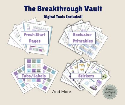 Breakthrough Budgets System - Planner + Digital Vault Bonus